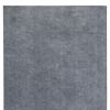 8' Round Gray Non Slip Rug Pad