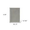8' X 11' Gray Non Slip Rug Pad