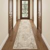 12' Beige And Ivory Runner Rug