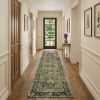 12' Green Runner Rug