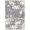 7' X 9' Grey And Ivory Grey Matter Area Rug