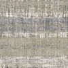9' X 12' Grey And Ivory Abstract Lines Area Rug