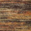 9' X 12' Gold And Slate Abstract Area Rug