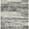 6' X 9' Ash And Slate Abstract Area Rug