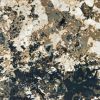 6' X 9' Ivory And Navy Blue Abstract Area Rug