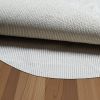 6' Round Beige Non Slip Rug Pad