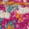 10' Ivory And Fuchsia Oriental Distressed Runner Rug