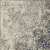 2' X 3' Gray And Ivory Abstract Area Rug