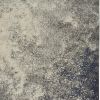 4' X 6' Gray And Ivory Abstract Area Rug