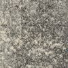 7' X 10' Gray And Ivory Abstract Area Rug