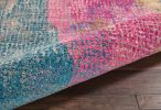 8' X 10' Gray And Ivory Abstract Distressed Area Rug
