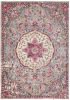 5' X 7' Gray And Ivory Medallion Area Rug