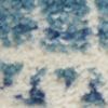 5' X 7' Navy Blue And Ivory Southwestern Area Rug