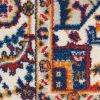 5' X 7' Blue And Ivory Medallion Distressed Area Rug
