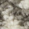5' X 7' Gray And Ivory Geometric Distressed Area Rug