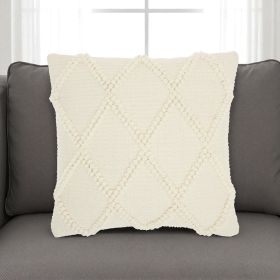 18" Ivory Cotton Blend