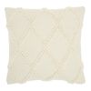18" Ivory Cotton Blend