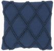 18" Navy Cotton Blend