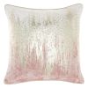 18" Pink Velvet Throw Pillow