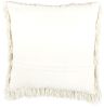 20" Ivory Throw Pillow
