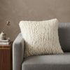 20" Ivory Throw Pillow