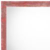 12" x 12" Red Solid Wood Tabletop Picture Frame