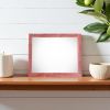 12" x 12" Red Solid Wood Tabletop Picture Frame