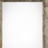 12" x 16" Gray Solid Wood Hanging Picture Frame