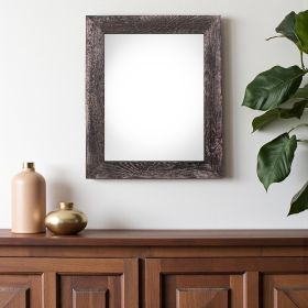 14" x 18" Black Solid Wood Hanging Picture Frame