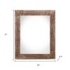 20" x 24" Espresso Solid Wood Hanging Picture Frame