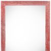 20" x 30" Red Solid Wood Hanging Picture Frame