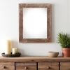 22" x 28" Brown Solid Wood Hanging Picture Frame
