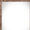24" x 30" Brown Solid Wood Hanging Picture Frame