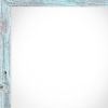 4" x 4" Blue Solid Wood Tabletop Picture Frame