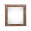 4" x 4" Espresso Solid Wood Tabletop Picture Frame