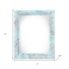 4" x 6" Blue Solid Wood Tabletop Picture Frame
