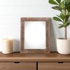 4" x 6" Espresso Solid Wood Tabletop Picture Frame