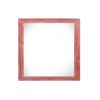 6" x 6" Red Solid Wood Tabletop Picture Frame