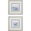 Set Of 2 Watercolor Shore Birds Framed Art