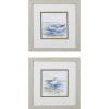 Set Of 2 Watercolor Shore Birds Framed Art