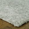 7' X 10' Modern Shaggy Soft Gray Indoor Area Rug