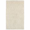 8' X 11' Modern Shag Ivory Indoor Area Rug