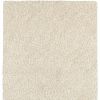 8' X 11' Modern Shag Ivory Indoor Area Rug