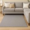 8' X 11' Modern Shaggy Soft Gray Indoor Area Rug