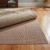 4' X 5' Brown Non Slip Indoor Outdoor Rug Pad