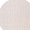 8' Round Brown Non Slip Indoor Outdoor Rug Pad