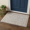 2' X 3' Blue And Ivory Area Rug