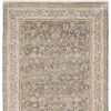 3' X 5' Beige Grey Machine Woven Oriental Indoor Arean Rug
