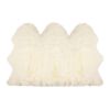 3' X 5' Trio Natural Sheepskin Area Rug