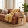 2' X 5' Natural Off White Medical Grade Double Sheepskin Throw Blanket